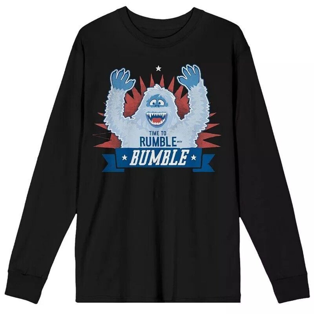 Rudolph the Red-Nosed Reindeer "Time to Rumble With Bumble" Tee Sz S T-Shirt New